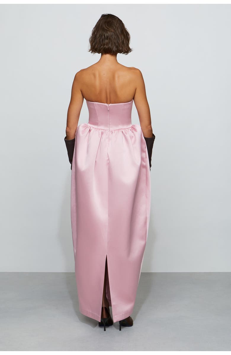 Et Ochs Presley Corseted Gown, Alternate, color, Elderberry