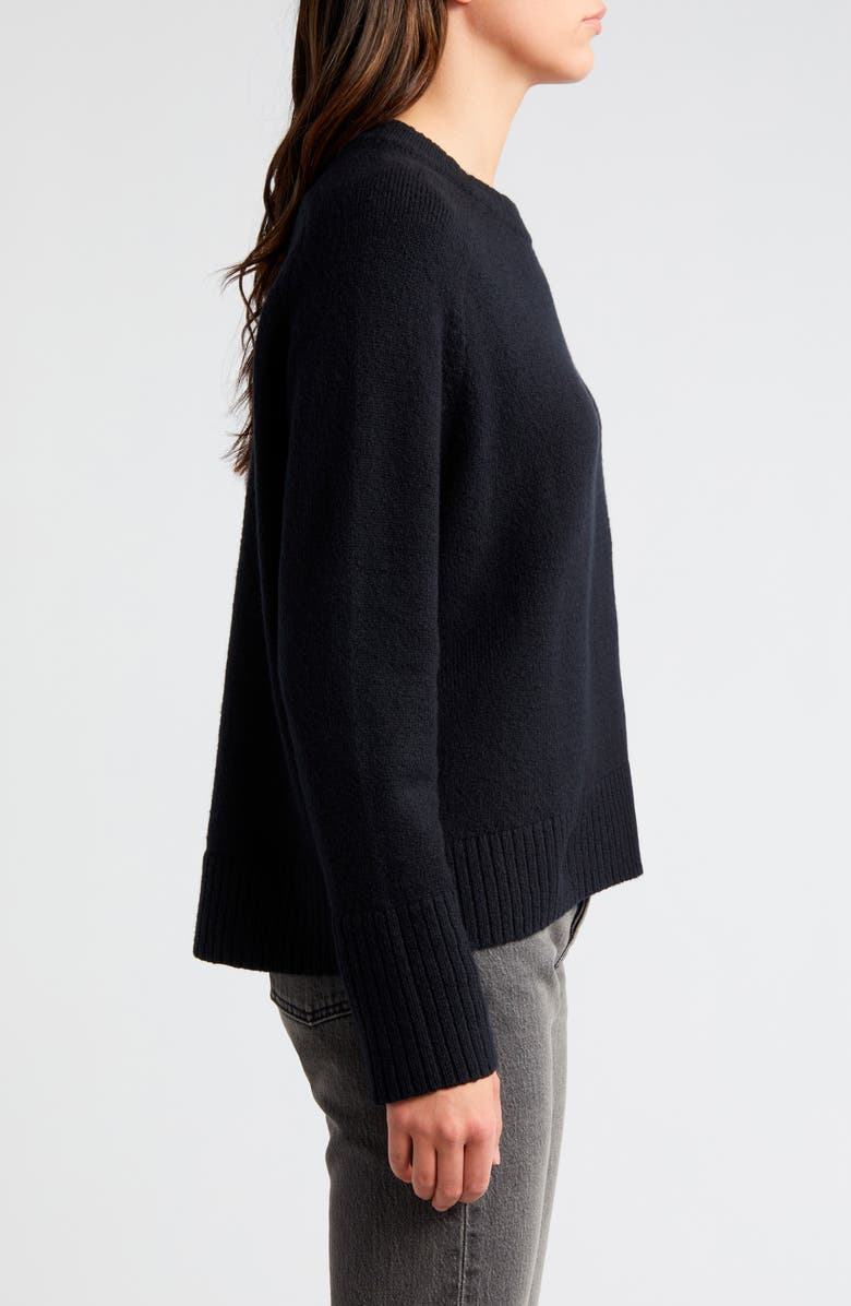 Treasure & Bond Crewneck Raglan Cotton Blend Sweater, Alternate, color, 