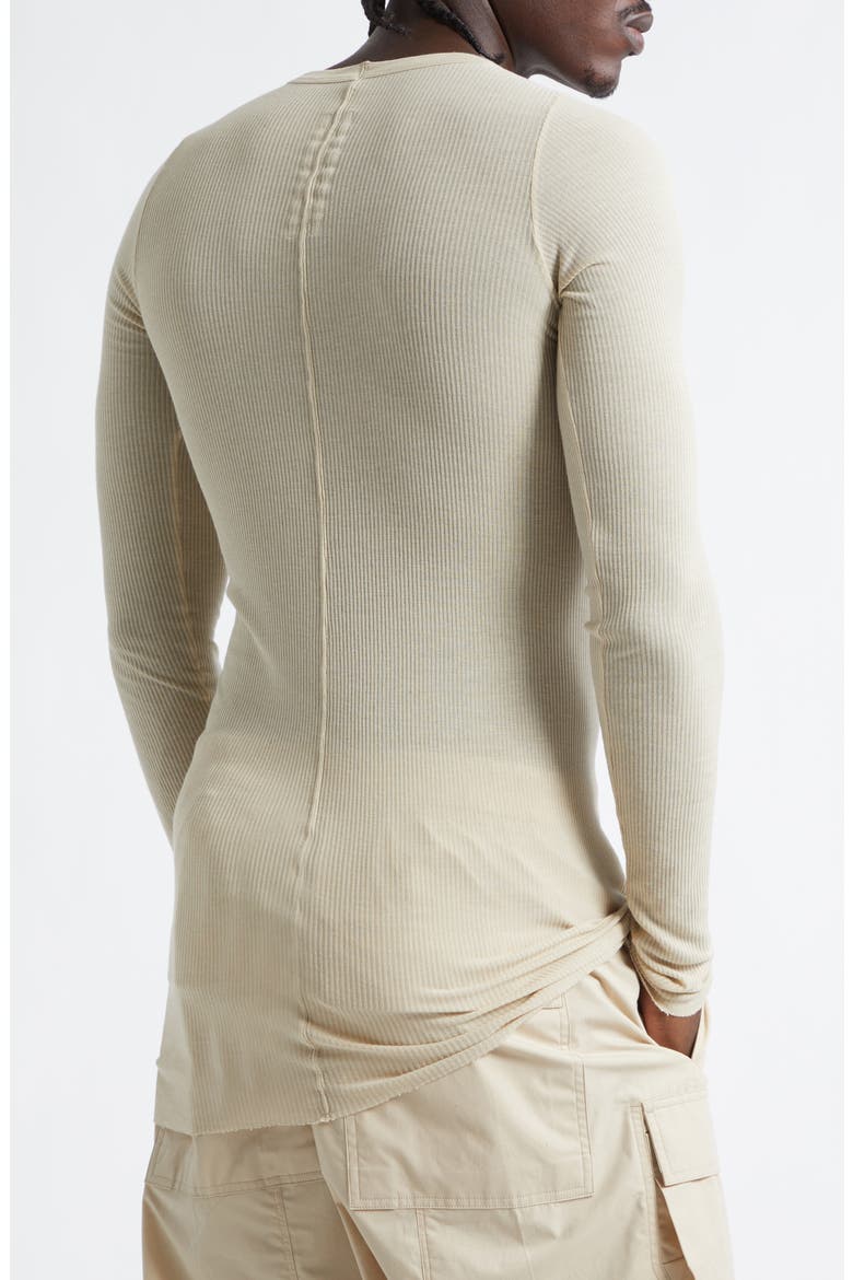 Long Sleeve Rib T-Shirt, Alternate, color, SAND