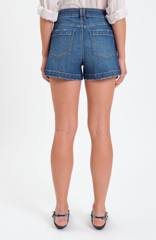 DAZE DAZE VALLEY GIRL HIGH WAIST DENIM SHORTS