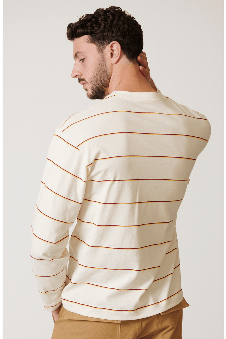 Caspian Long Sleeve Box T, Alternate, color, Caspian
