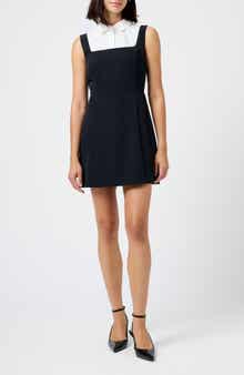 Echo Mixed Media Minidress