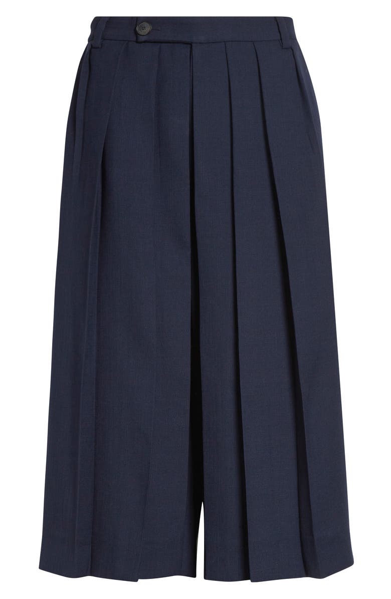 SETCHU Hakama Shorts, Main, color, Navy