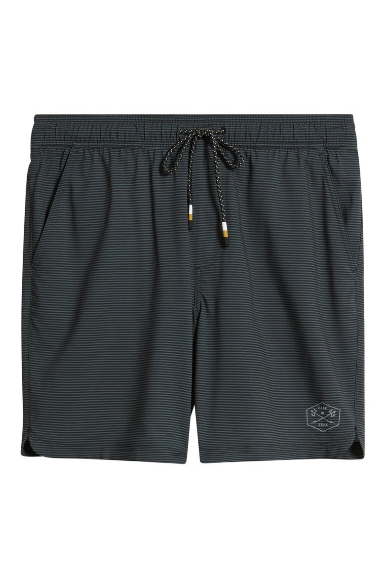 No Sweat Shorts, Alternate, color, BLACK STRI