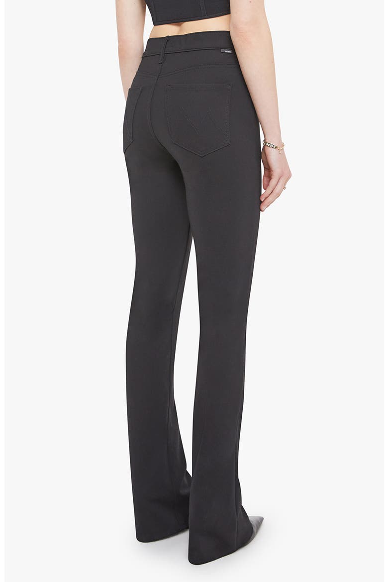 Runaway High Waist Flare Jeans, Alternate, color, BLACK