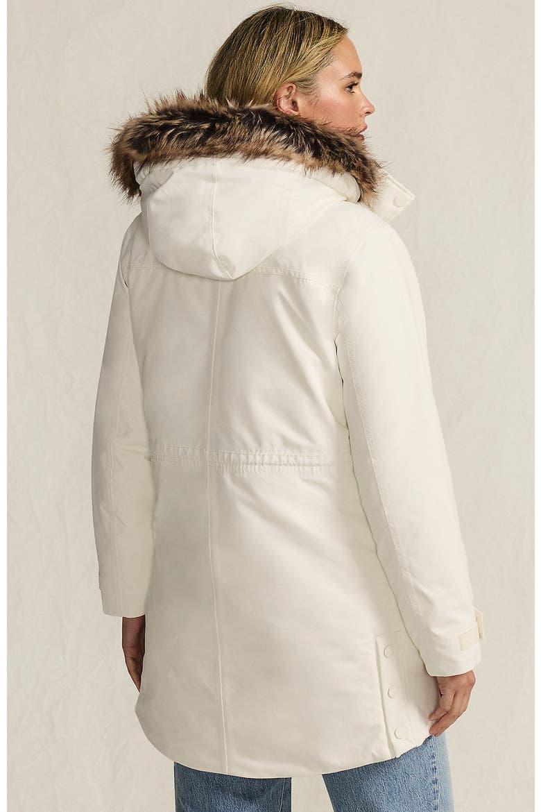 Plus Size Expedition Down Waterproof Winter Parka, Alternate, color, Ivory