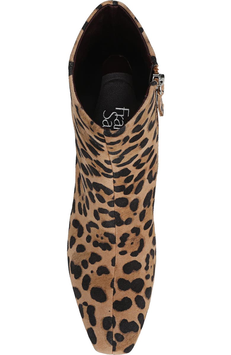 Franco Sarto Tavisha Square Toe Bootie, Alternate, color, Camel Tan