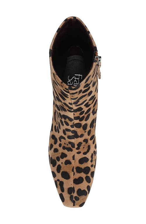 Franco Sarto Tavisha Square Toe Bootie In Brown