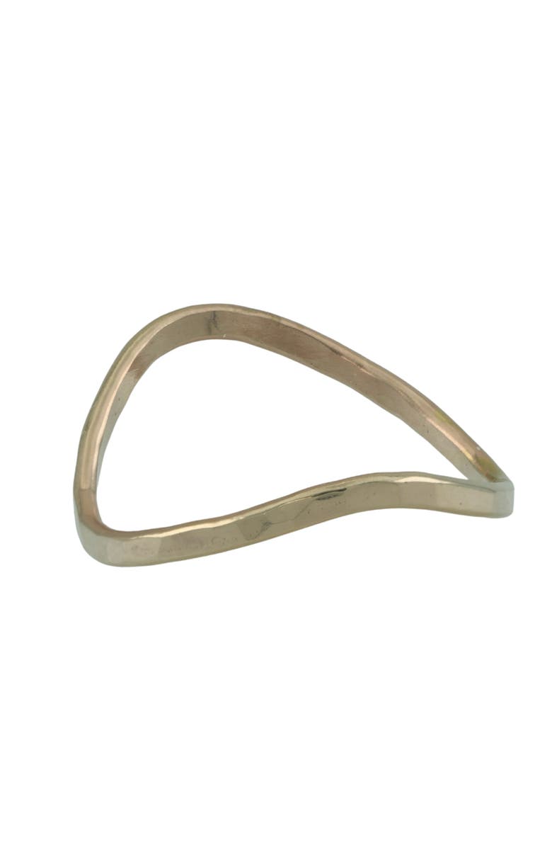 ALBISIA Wave Ring, Main, color, 14K Yellow Gold