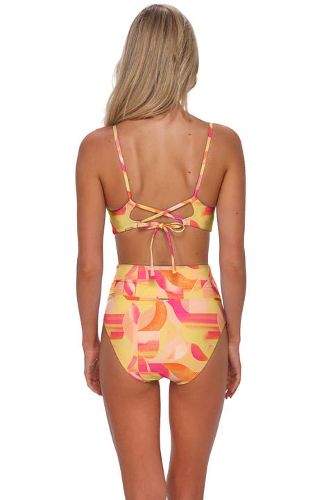 Hannah High Waist Bikini Swim Bottoms