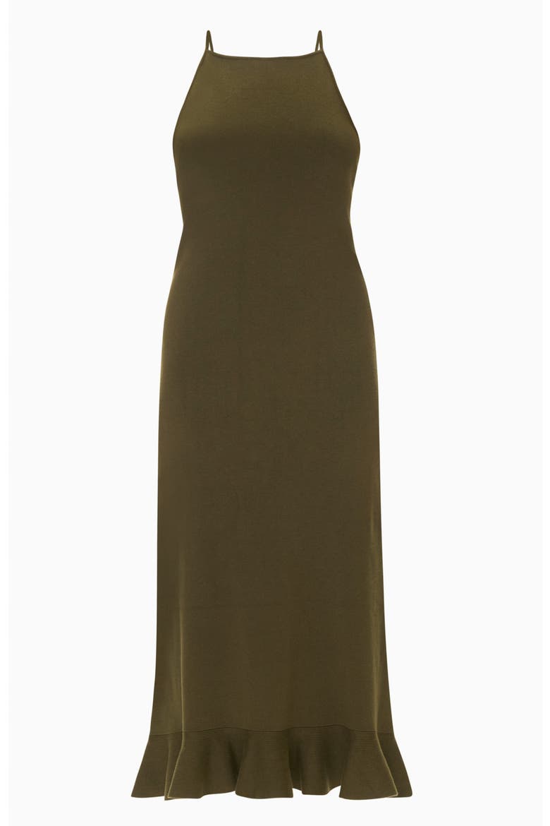 Bailey Sweater Dress, Alternate, color, Olive
