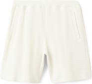 MANGO Rib Knit Shorts