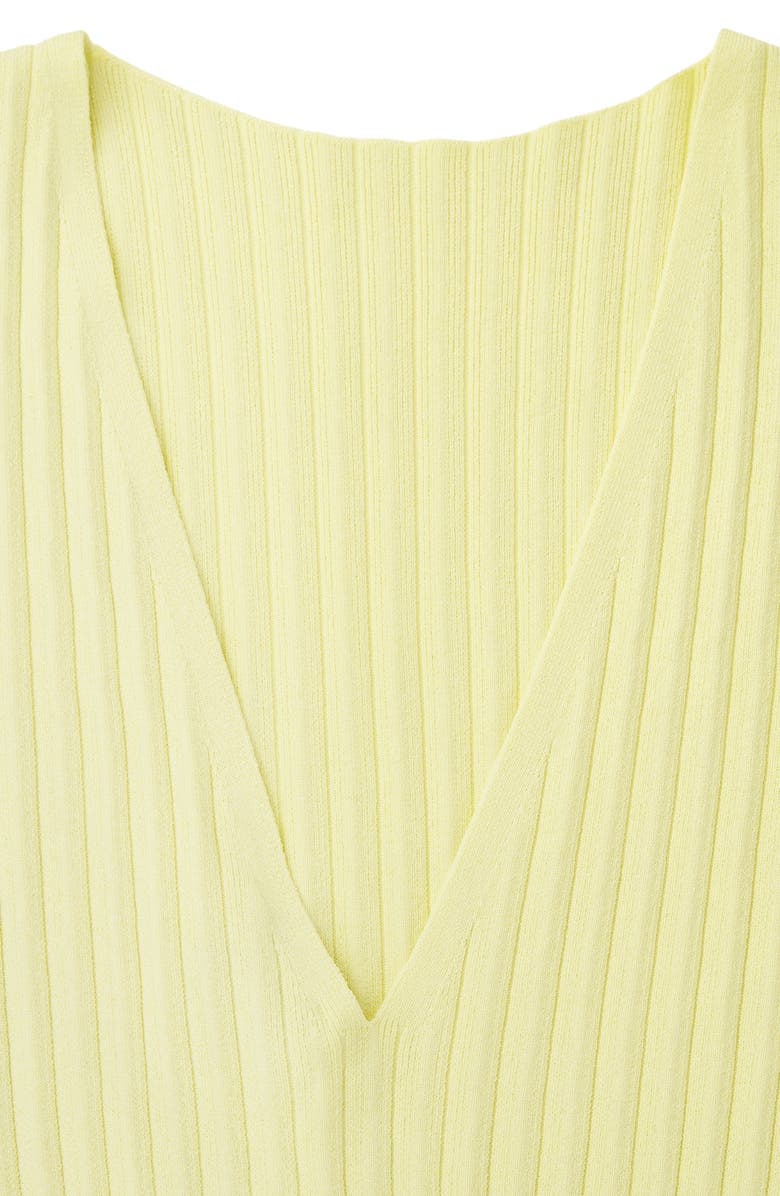 COS Rib Knit Top, Alternate, color, 