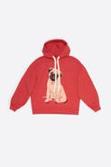 Bimba y Lola Pug Logo Hoodie