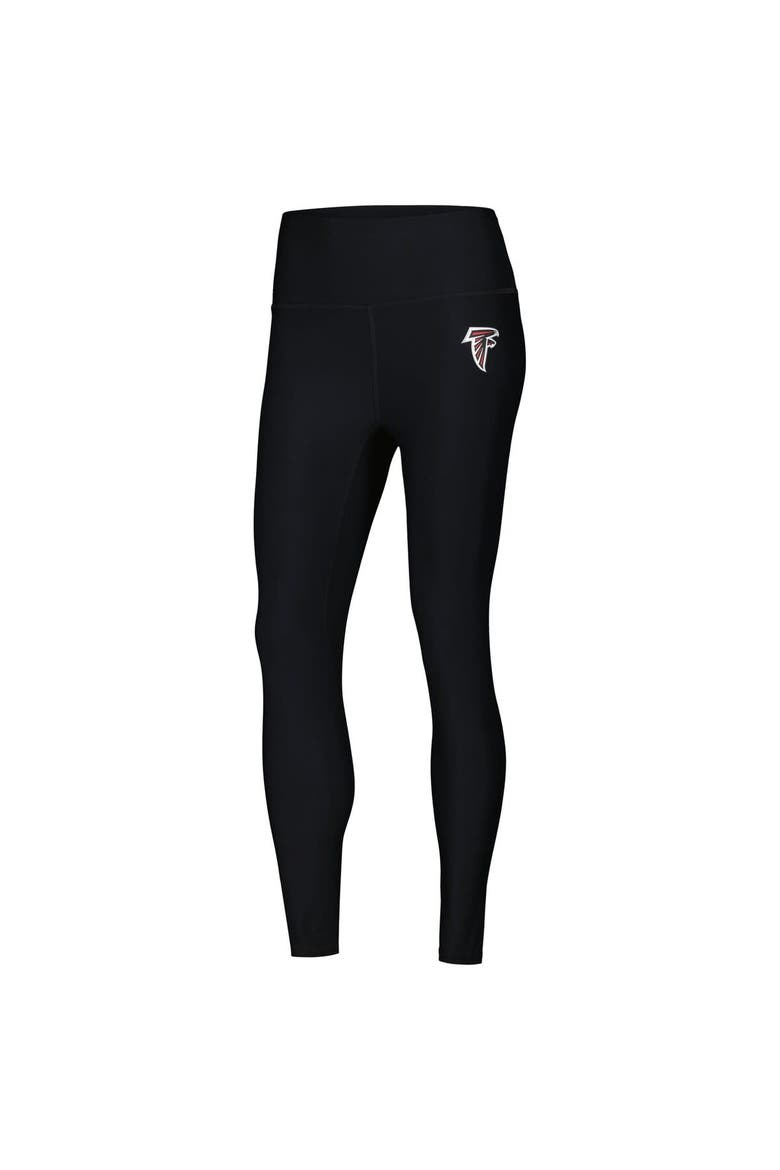 Women's Black Atlanta Falcons Leggings & Midi Bra Set, Alternate, color, Black