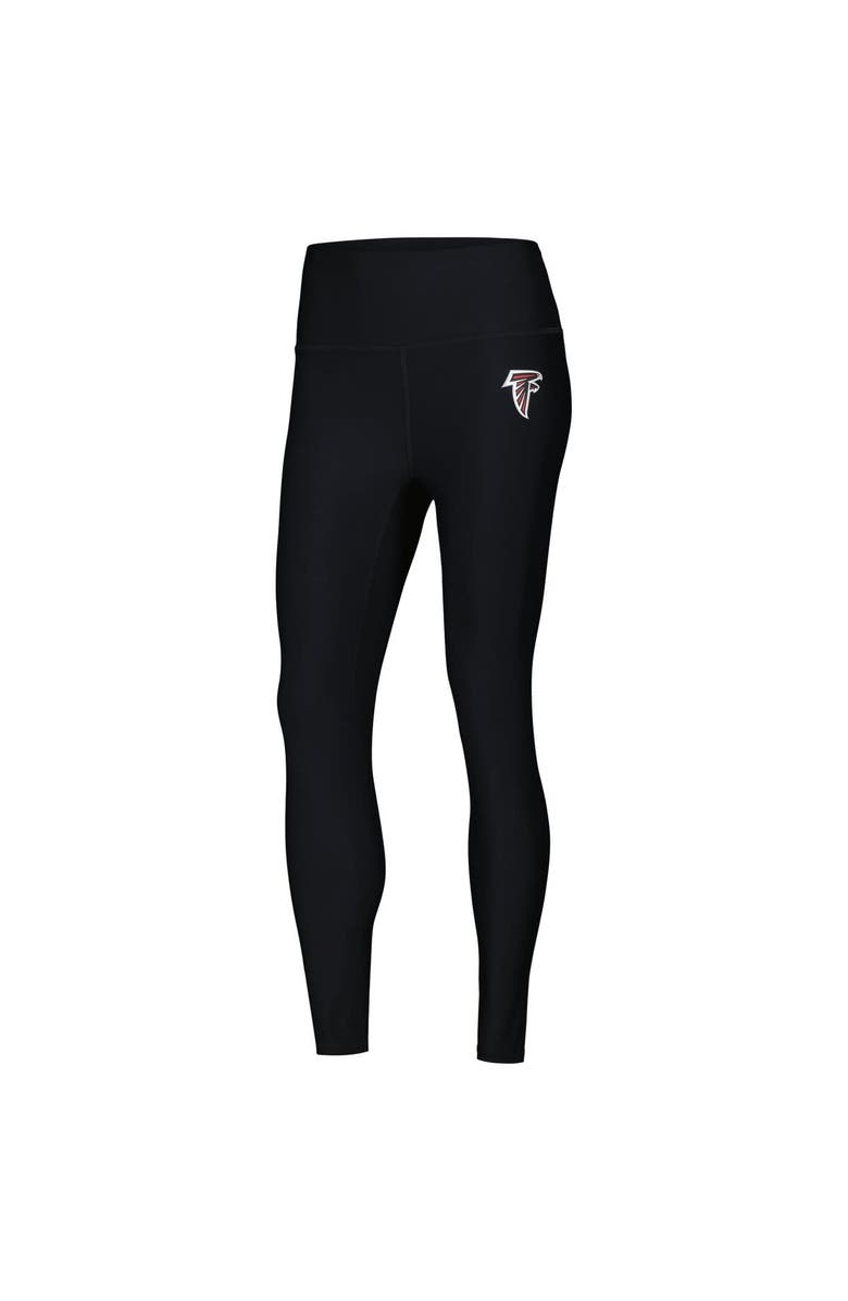 Kadi Brand Women's Black Atlanta Falcons Leggings & Midi Bra Set, Alternate, color, 
