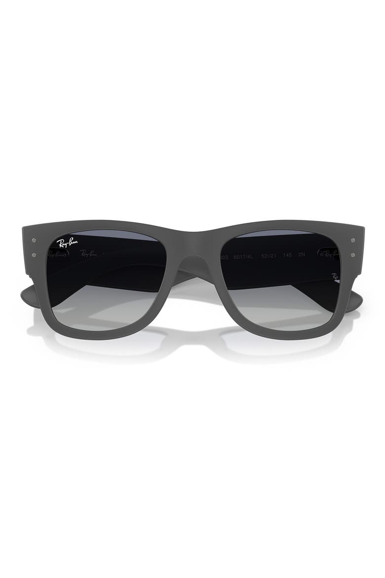 Mega Wayfarer Liteforce 52mm Gradient Square Sunglasses, Alternate, color, BLUE GREY