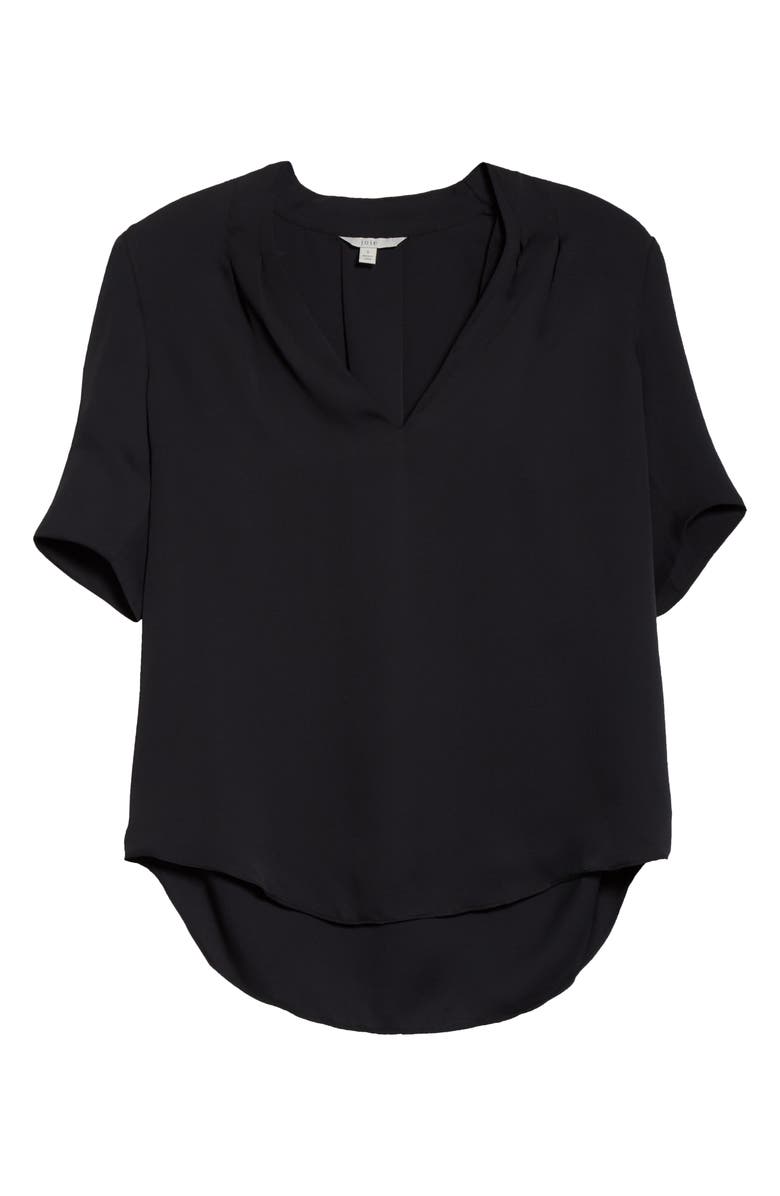 Joie Ance V-Neck Silk Blouse, Alternate, color, 