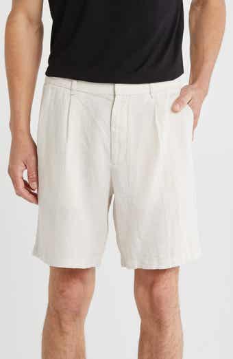 rag & bone Elliot Pleated Linen Shorts