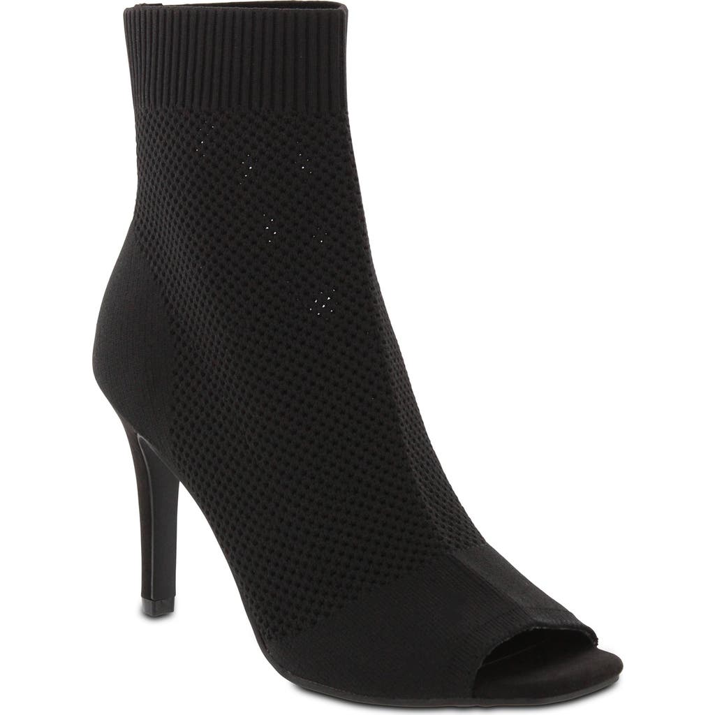 Mia Saddie Flyknit Bootie In Black Fly