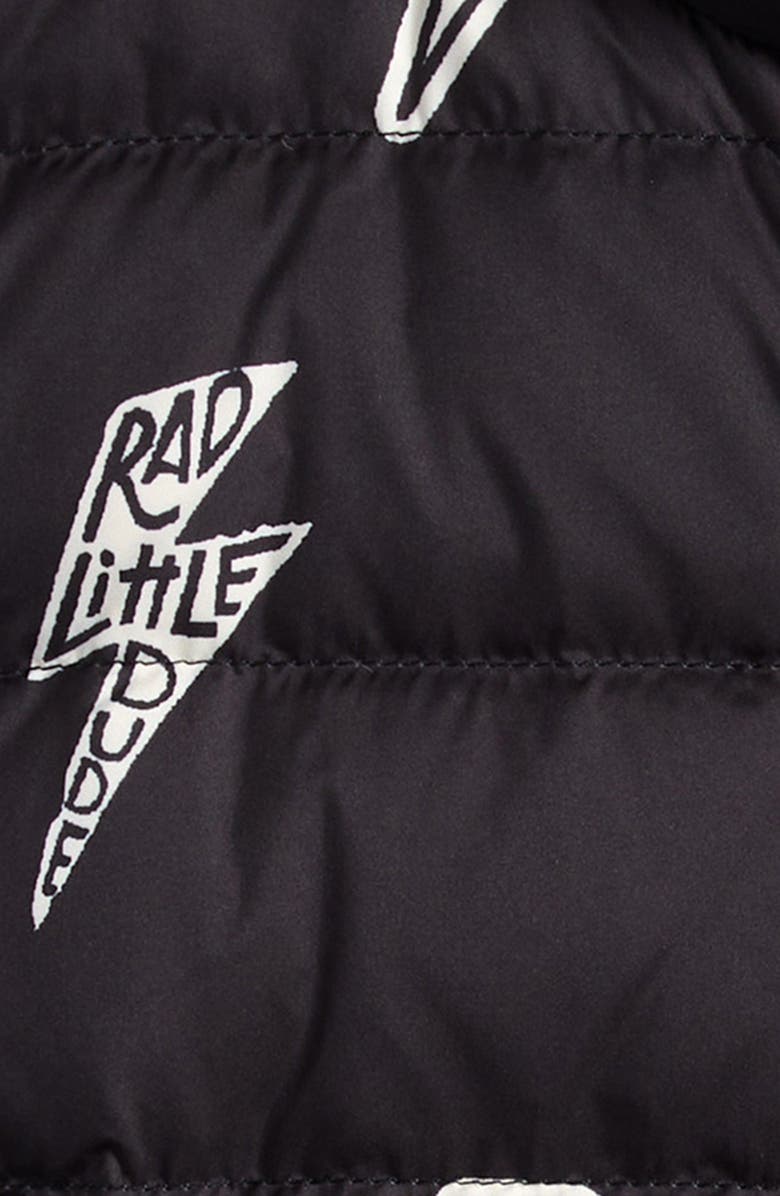 CALONIE Kids' Casey Reversible Down Puffer Vest, Alternate, color, Black