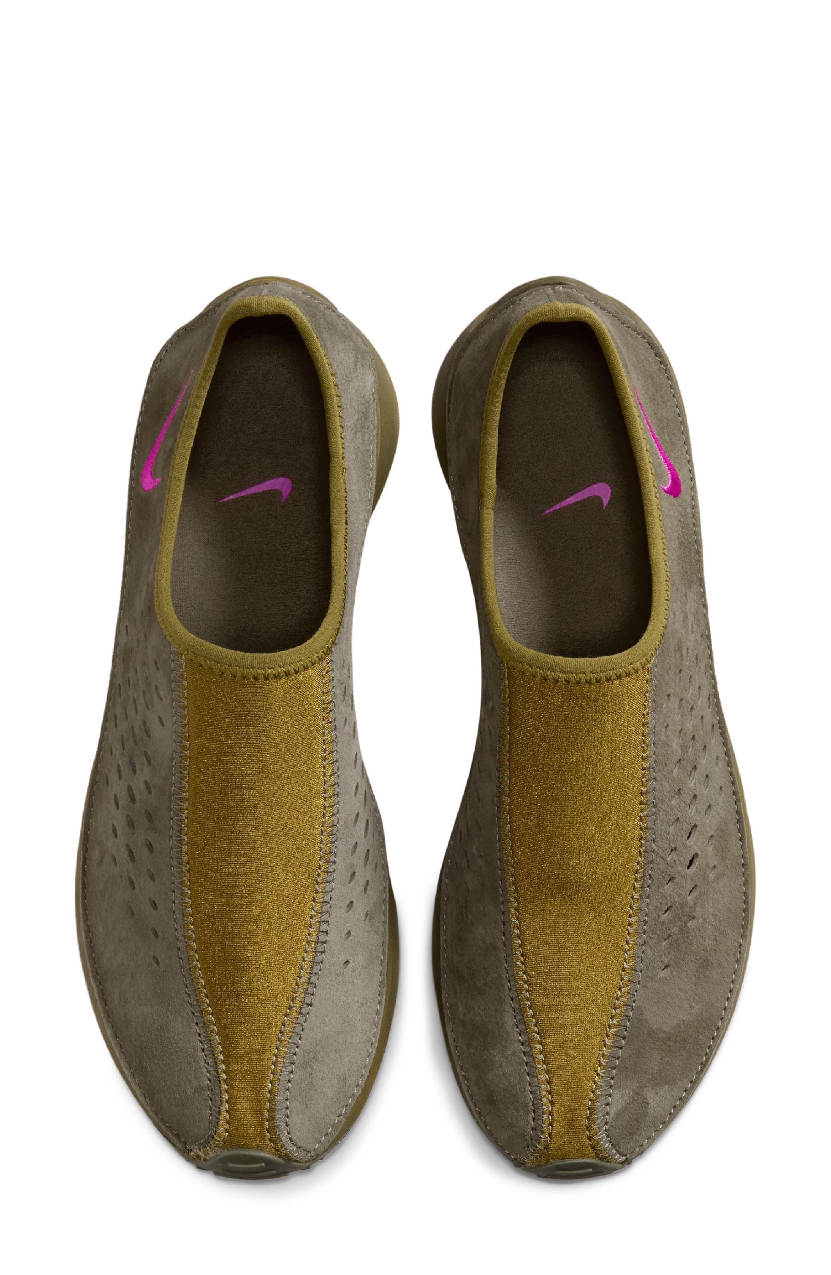 Air Superfly Moc Sneaker, Alternate, color, MEDIUM OLIVE/ VIVID PURPLE