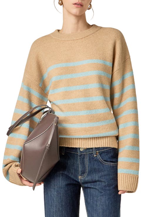 Stripe Crewneck Sweater