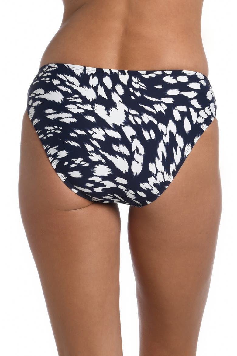 Tides Banded Hipster Bikini Bottoms, Alternate, color, INDIGO