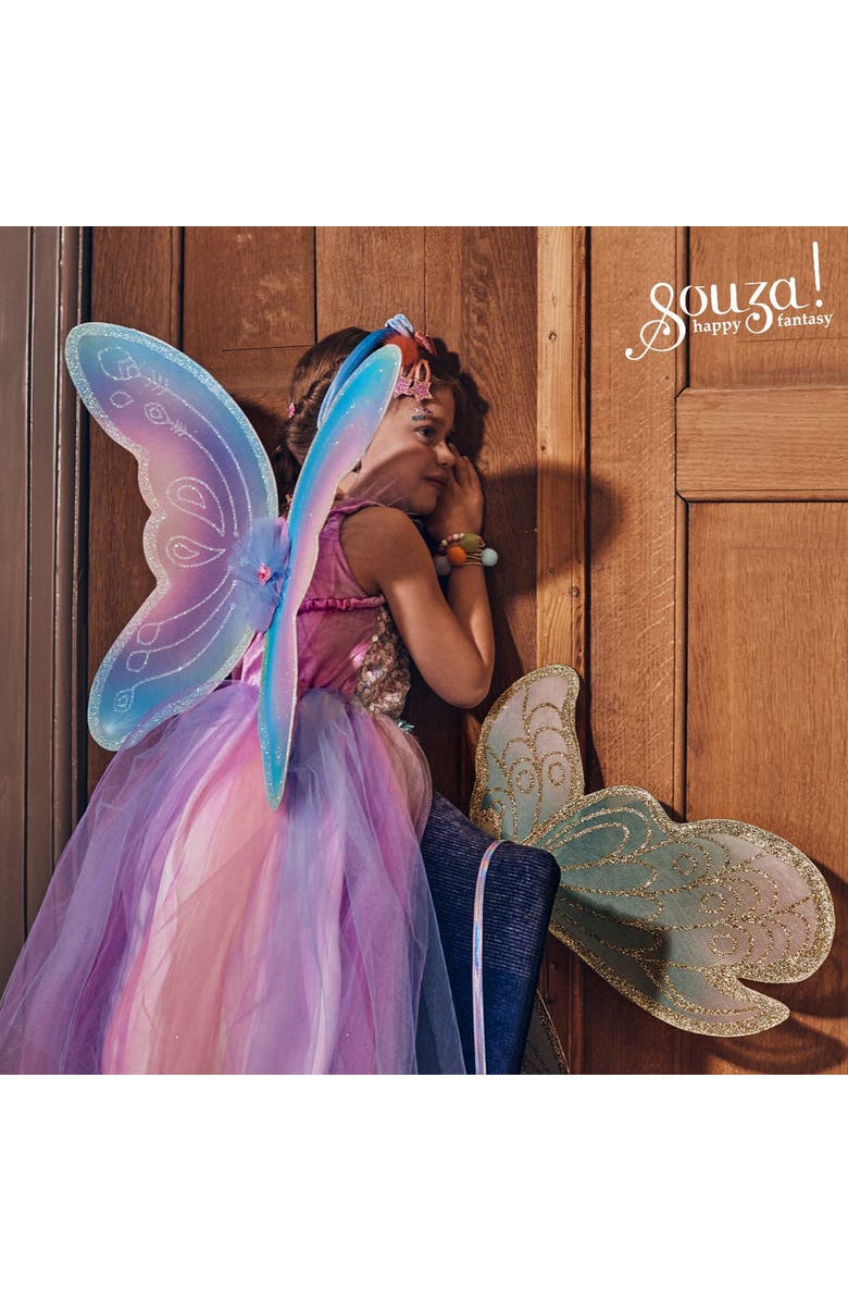Souza Felicity Fairy Costume, Dress and Wings Set, Alternate, color, Purple