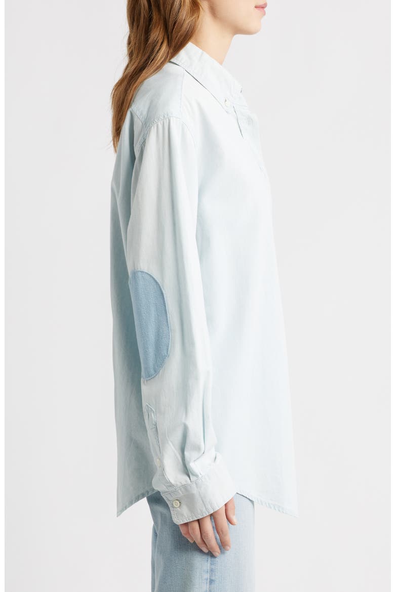 Heritage Patch Button-Down Shirt, Alternate, color, MAFALDA