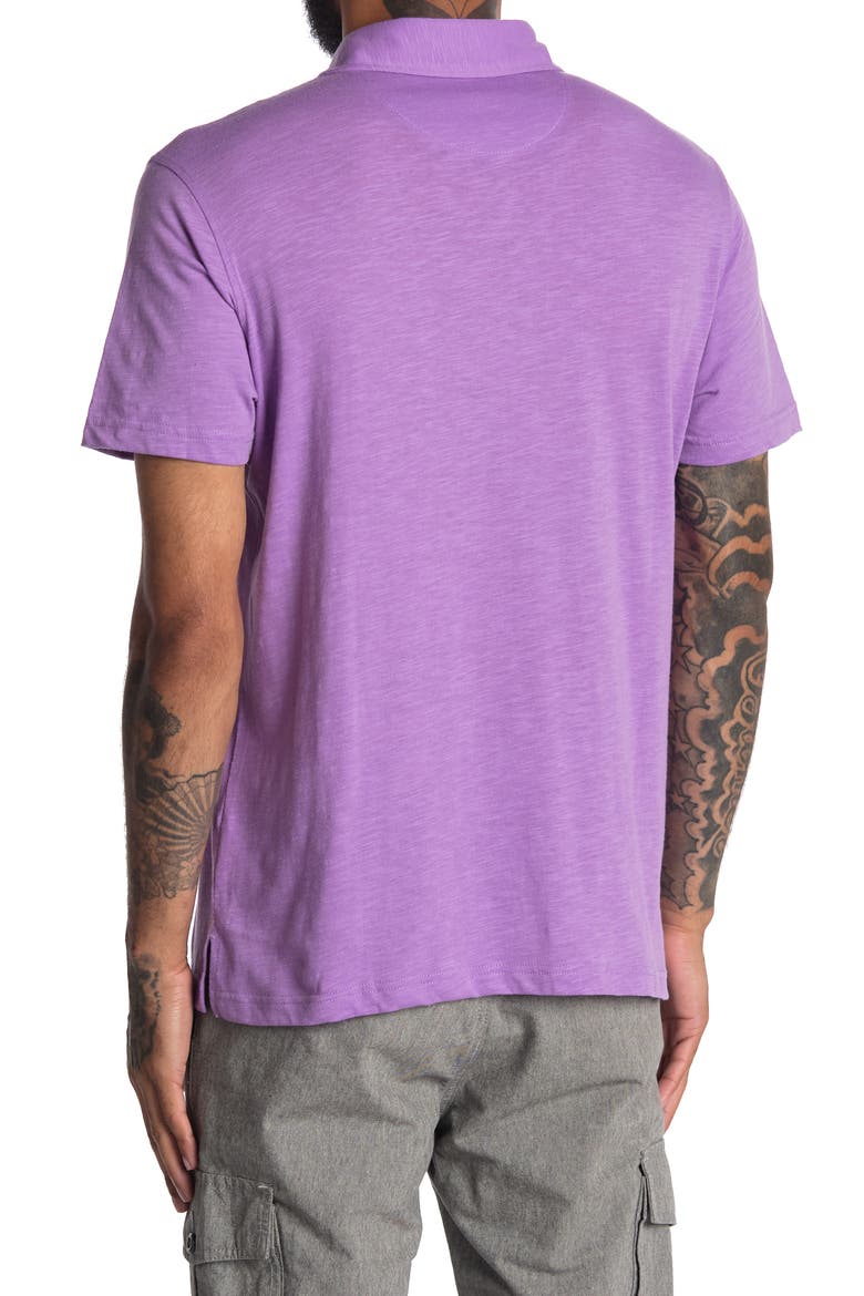 Jersey Solid Polo, Alternate, color, LAVENDER