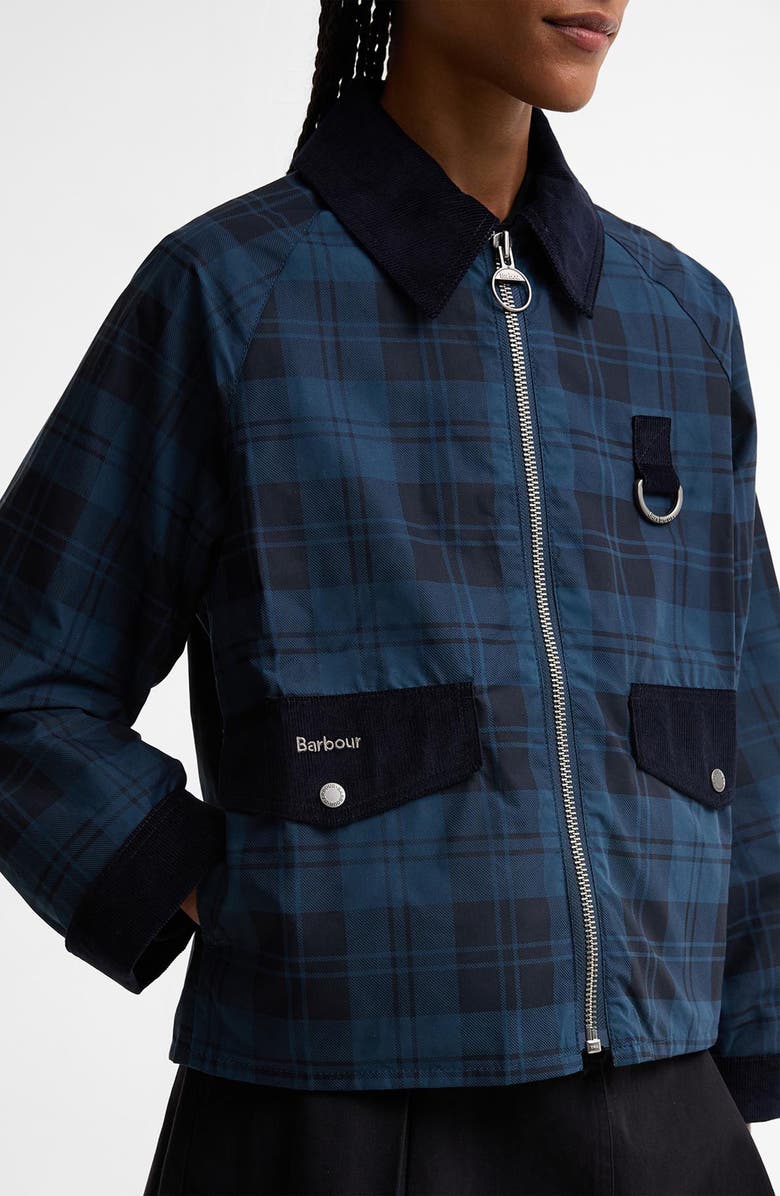 Barbour Baiton Cotton Jacket, Alternate, color, Weathered Marine