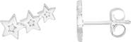 Estella Bartlett Cubic Zirconia Star Ear Crawlers