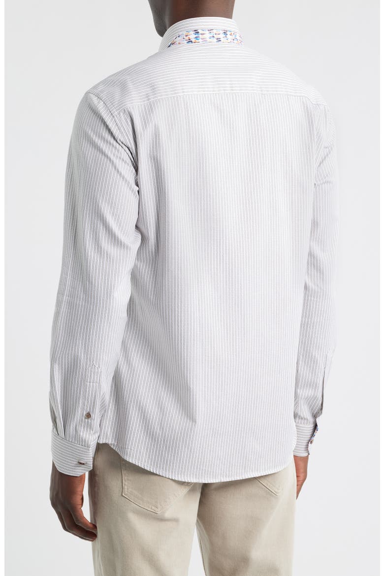 Sinai Collection Luxe Cotton Dress Shirt, Alternate, color, BEIGE