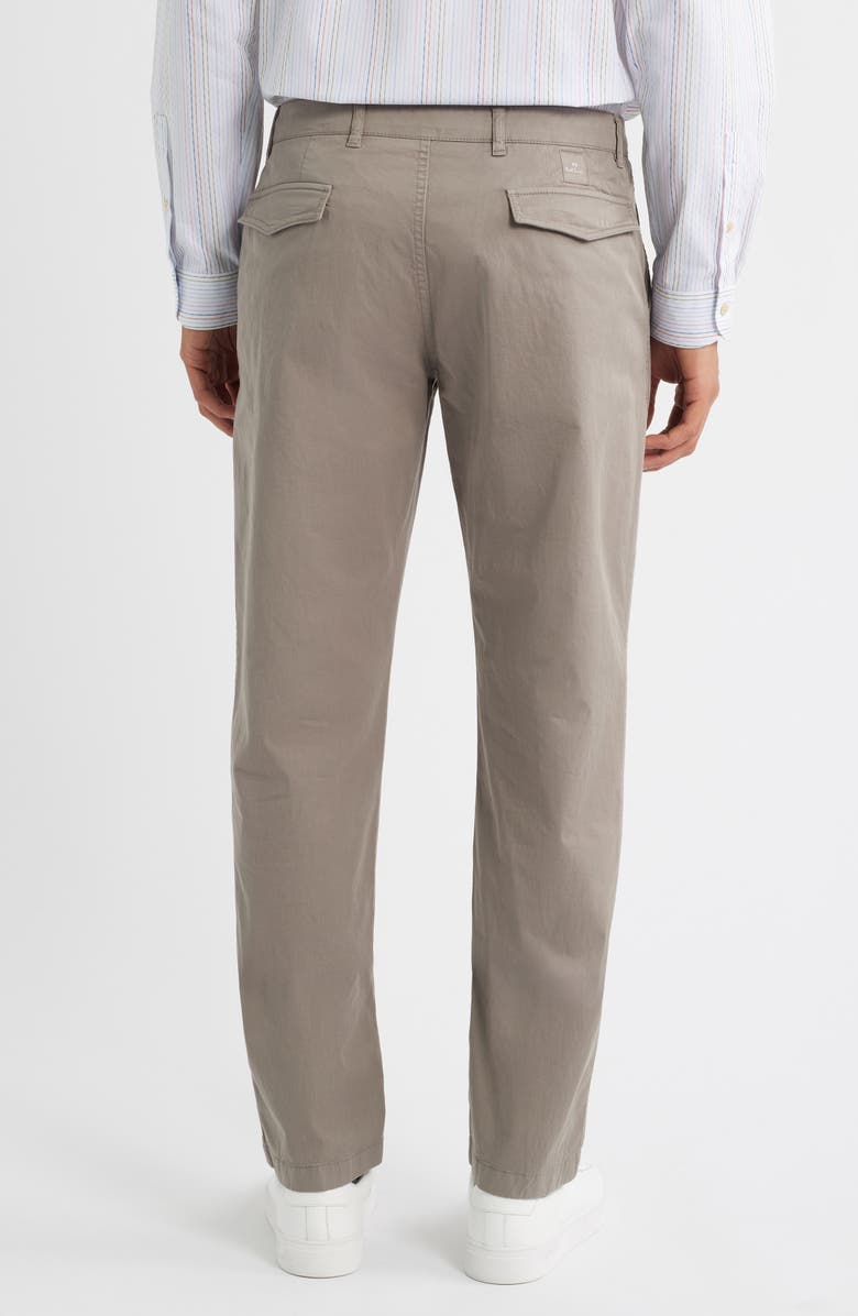 PS Paul Smith Tapered Stretch Organic Cotton Chinos, Alternate, color, Taupe