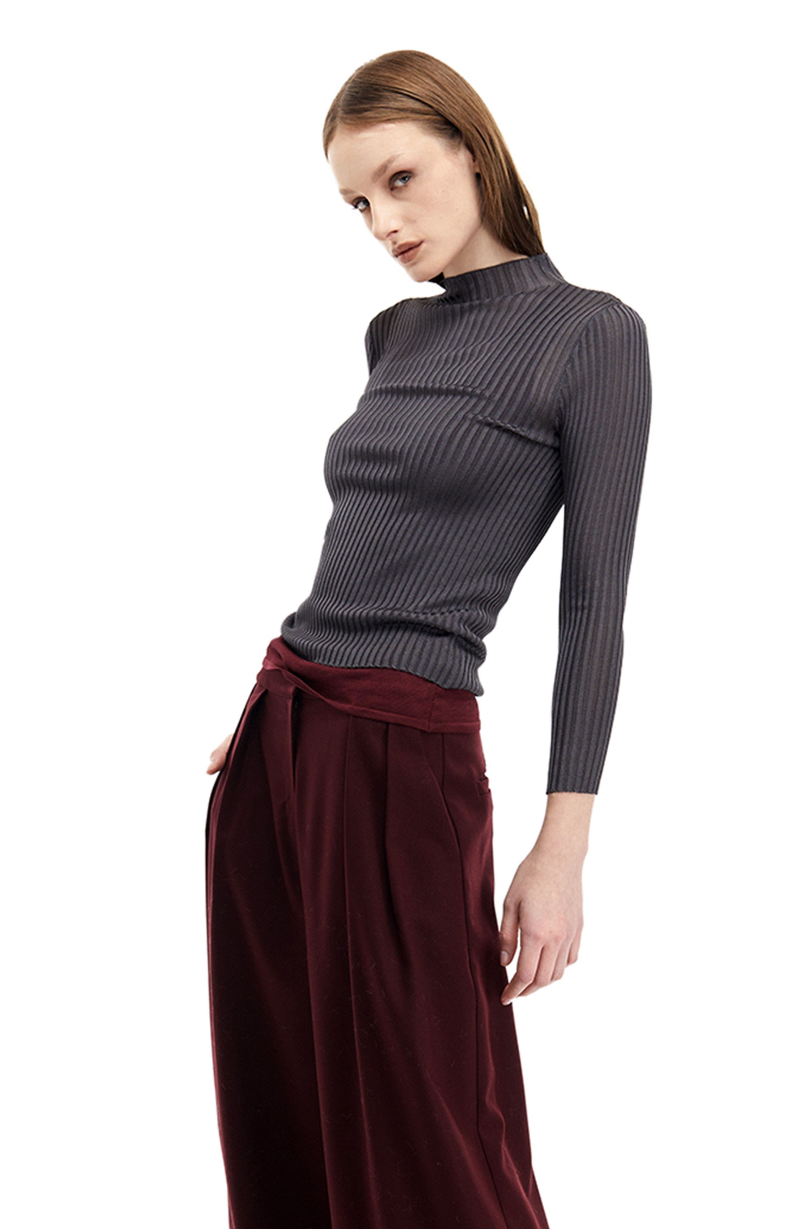 Elena Turtleneck Knit Top - image 4