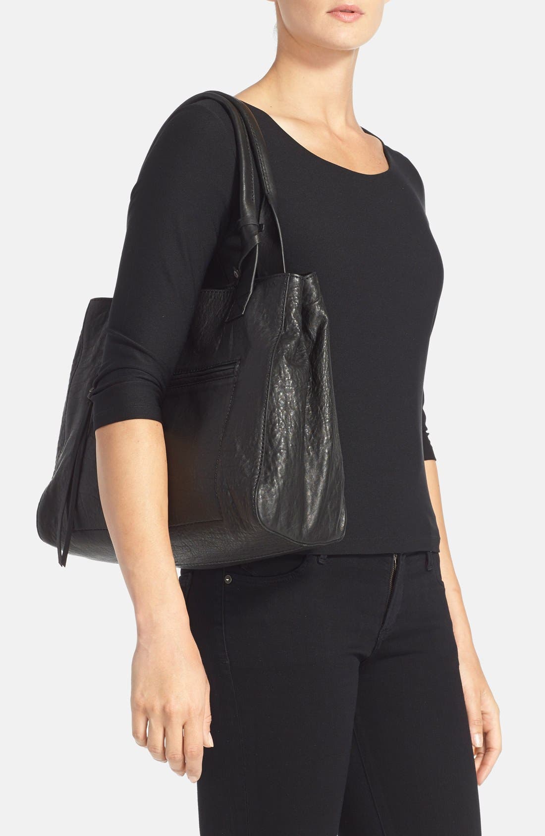 Treasure & Bond Treasure&Bond Welt Pocket Tote, Alternate, color, 