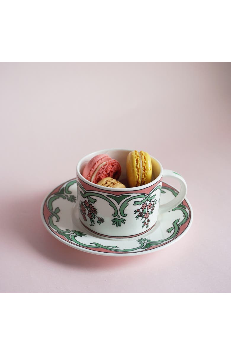 Twig New York Always Marie Cup & Saucer, Alternate, color, Multi