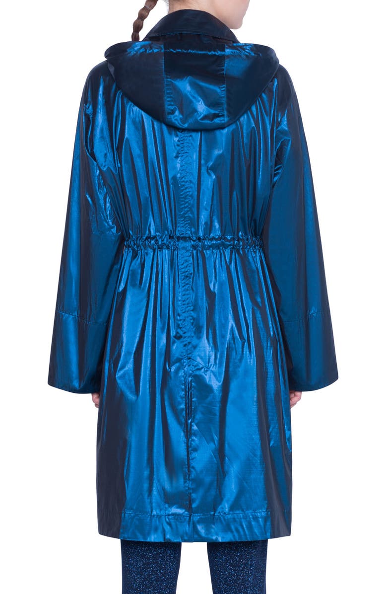Akris punto Water Repellent Taffeta Parka, Alternate, color,