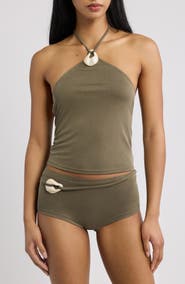 JADED LONDON Kireza Twist Halter Top