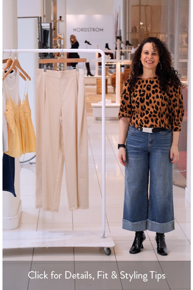 Pleated Wide Leg Pants video