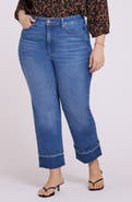 NYDJ Bailey High Waist Release Hem Cuff Ankle Jeans