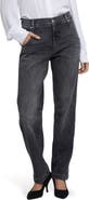 NYDJ Brooke High Waist Loose Straight Leg Jeans