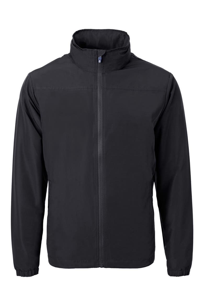 Charter Full Zip Jacket, Alternate, color, BLACK