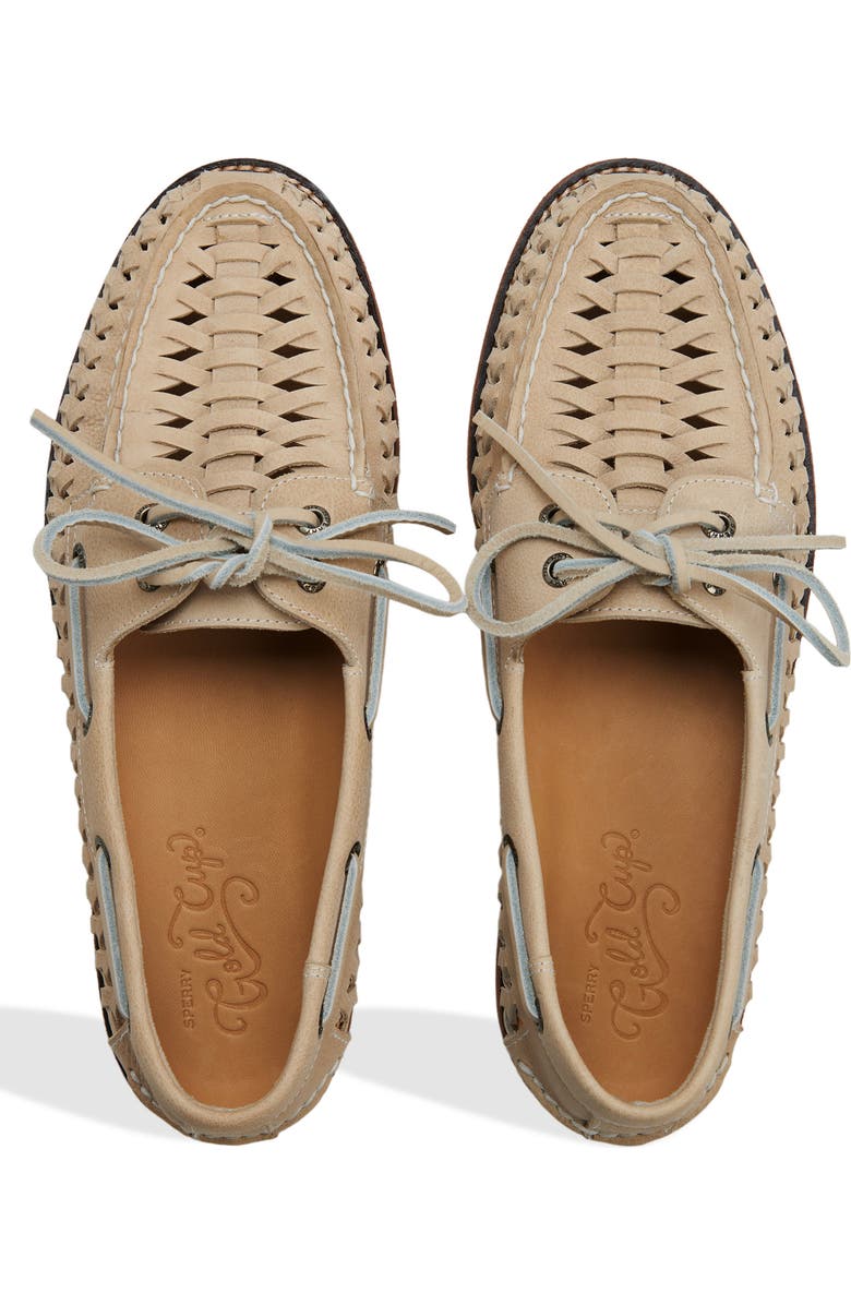Sperry Gold Cup Authentic Original Woven Boat Shoe, Alternate, color,