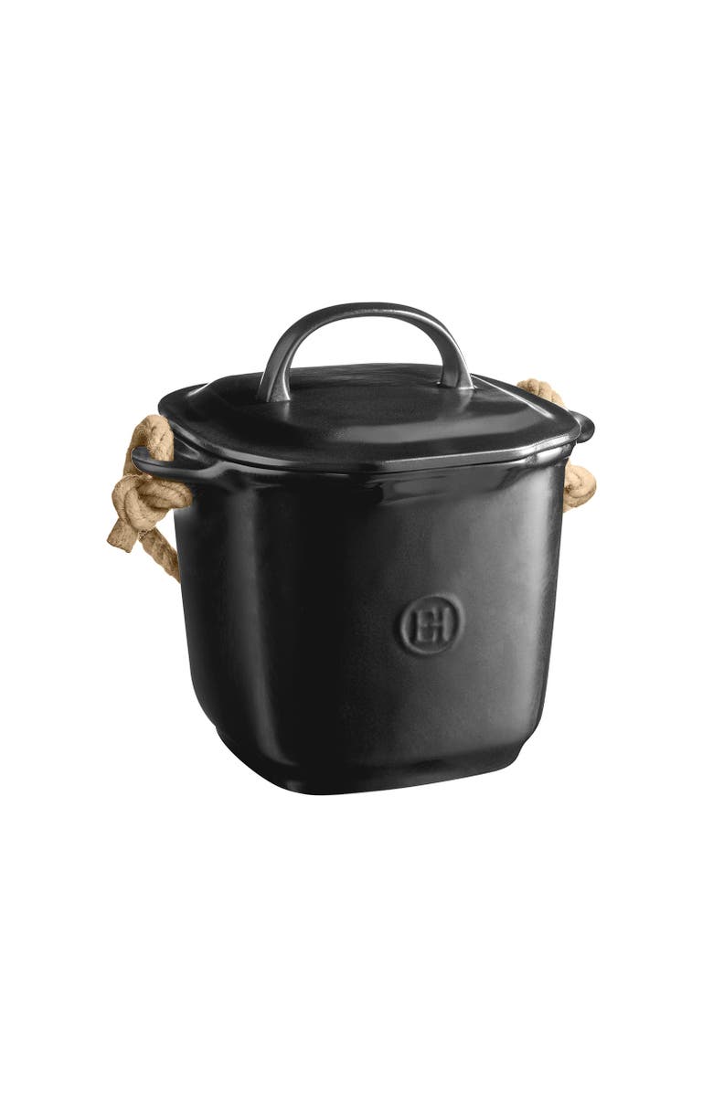 Emile Henry Compost Bin, Main, color, Truffle