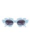 47mm Tinted Oval Sunglasses