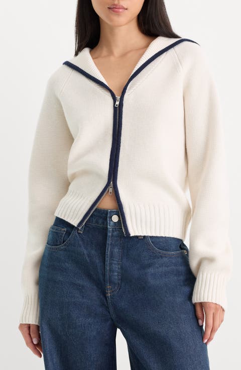 Sailor Zip Cardigan