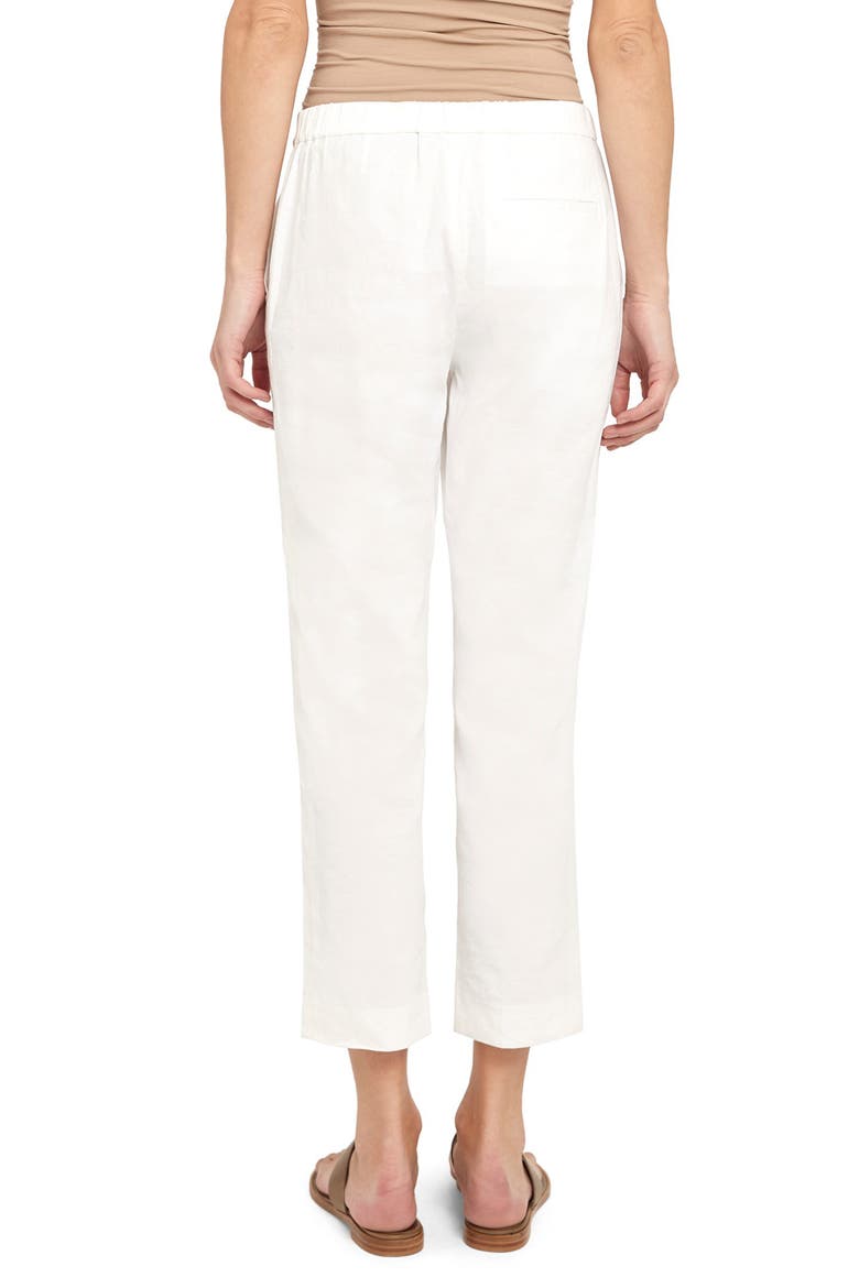 Treeca Pull-On Pants, Alternate, color, WHITE