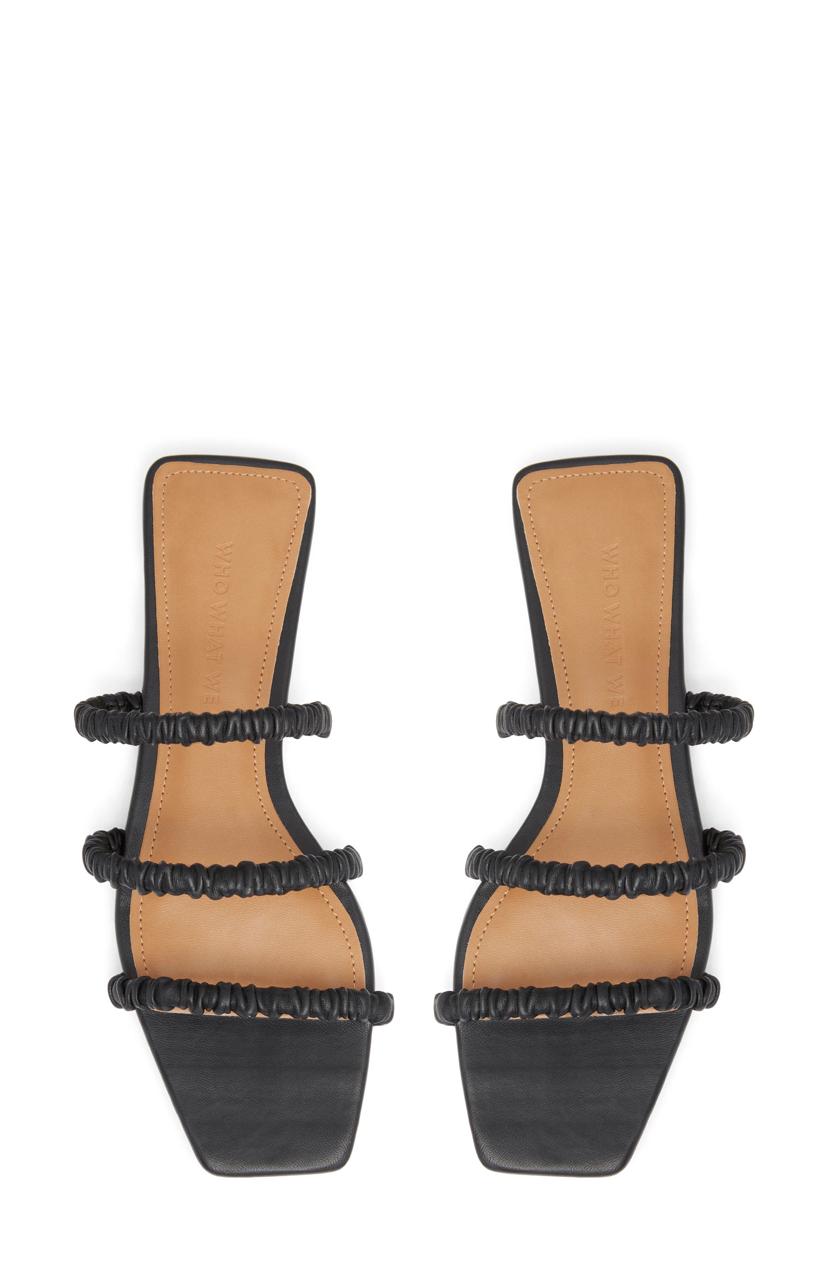 Who What Wear Slide Sandal, Alternate, color, 